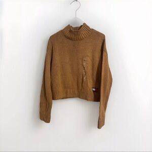Tommy Hilfiger Crop Sweater | Brown | Medium